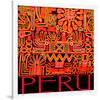 Peru - Inca Design Pattern-null-Framed Art Print