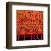 Peru - Inca Design Pattern-null-Framed Art Print