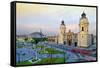 Peru, Lima, Cathedral-John Coletti-Framed Stretched Canvas