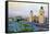 Peru, Lima, Cathedral-John Coletti-Framed Stretched Canvas