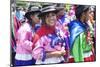 Peru, Lima, San Martin Square, Ayacuchano Carnival, Ayacucho Region, Traditional Festival-John Coletti-Mounted Photographic Print