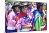 Peru, Lima, San Martin Square, Ayacuchano Carnival, Ayacucho Region, Traditional Festival-John Coletti-Mounted Photographic Print