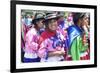 Peru, Lima, San Martin Square, Ayacuchano Carnival, Ayacucho Region, Traditional Festival-John Coletti-Framed Photographic Print