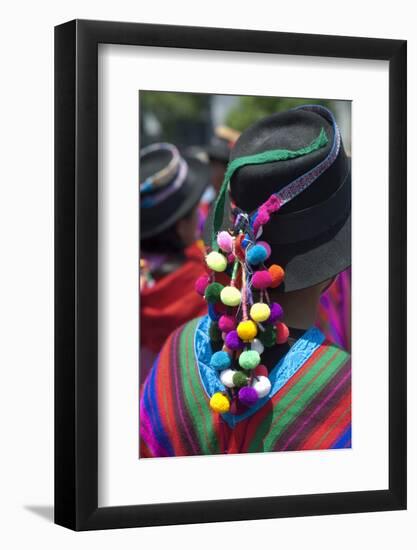 Peru, Lima, San Martin Square, Ayacuchano Carnival, Ayacucho Region, Traditional Festival-John Coletti-Framed Photographic Print