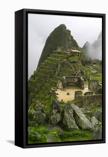 Peru, Machu Picchu, Evening-John Ford-Framed Stretched Canvas