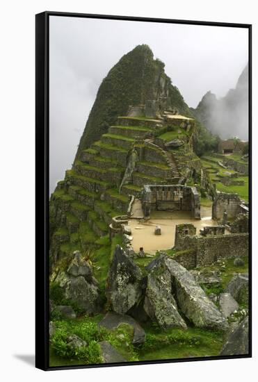 Peru, Machu Picchu, Evening-John Ford-Framed Stretched Canvas