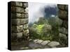 Peru, Machu Picchu, from Inca Trail-John Ford-Stretched Canvas