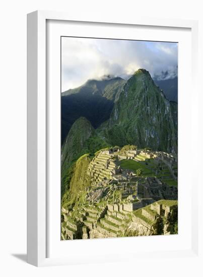 Peru, Machu Picchu, Morning-John Ford-Framed Photographic Print