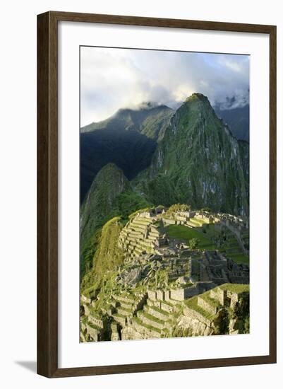 Peru, Machu Picchu, Morning-John Ford-Framed Photographic Print