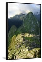 Peru, Machu Picchu, Morning-John Ford-Framed Stretched Canvas