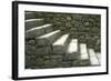 Peru, Machu Picchu, Stairs-John Ford-Framed Photographic Print