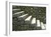 Peru, Machu Picchu, Stairs-John Ford-Framed Premium Photographic Print