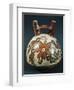 Peru, Nazca Culture, Double Spout and Bridge Vessel with Painted Hummingbirds around Flower-null-Framed Giclee Print