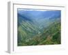 Peru's Monzon River Valley Shows a Patchwork of Coca Fields-null-Framed Premium Photographic Print