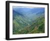 Peru's Monzon River Valley Shows a Patchwork of Coca Fields-null-Framed Photographic Print