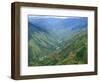 Peru's Monzon River Valley Shows a Patchwork of Coca Fields-null-Framed Photographic Print