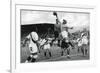 Peru's Olympic Football Team in Action, Berlin Olympics, 1936-null-Framed Giclee Print