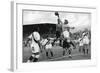 Peru's Olympic Football Team in Action, Berlin Olympics, 1936-null-Framed Giclee Print