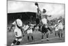 Peru's Olympic Football Team in Action, Berlin Olympics, 1936-null-Mounted Giclee Print