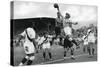 Peru's Olympic Football Team in Action, Berlin Olympics, 1936-null-Stretched Canvas