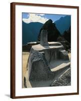 Peru, Urubamba Valley, Machu Picchu, Astronomical Observatory-null-Framed Giclee Print