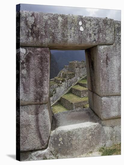 Peru, Urubamba Valley, Machu Picchu-null-Stretched Canvas