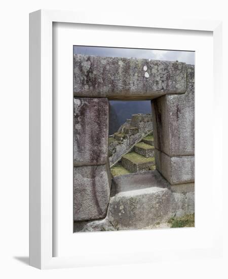 Peru, Urubamba Valley, Machu Picchu-null-Framed Giclee Print