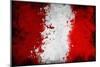 Peruan Flag-igor stevanovic-Mounted Art Print