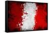 Peruan Flag-igor stevanovic-Framed Stretched Canvas