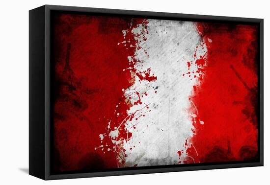 Peruan Flag-igor stevanovic-Framed Stretched Canvas