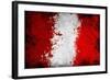 Peruan Flag-igor stevanovic-Framed Art Print