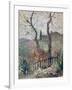 Perugia, Umbria, 1894 (Oil on Board)-Konstantin Andreevic Somov-Framed Giclee Print