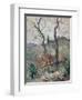 Perugia, Umbria, 1894 (Oil on Board)-Konstantin Andreevic Somov-Framed Premium Giclee Print