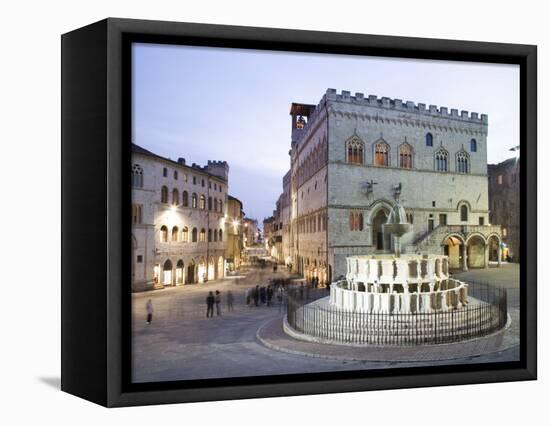 Perugia, Umbria, Italy, Europe-Angelo Cavalli-Framed Stretched Canvas