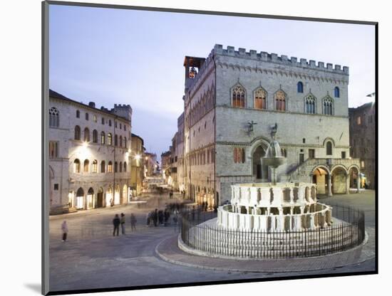 Perugia, Umbria, Italy, Europe-Angelo Cavalli-Mounted Photographic Print