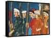 Perugian Public Officials During the Procession Through the Streets-null-Framed Stretched Canvas