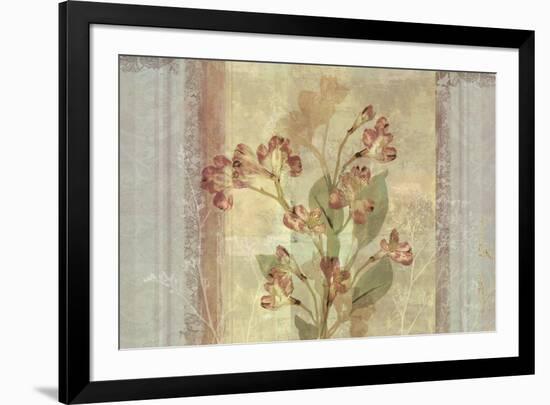 Peruvian Lily-Ella K^-Framed Art Print