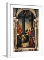 Pesaro Madonna-Titian (Tiziano Vecelli)-Framed Giclee Print