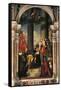 Pesaro Madonna-Titian (Tiziano Vecelli)-Framed Stretched Canvas