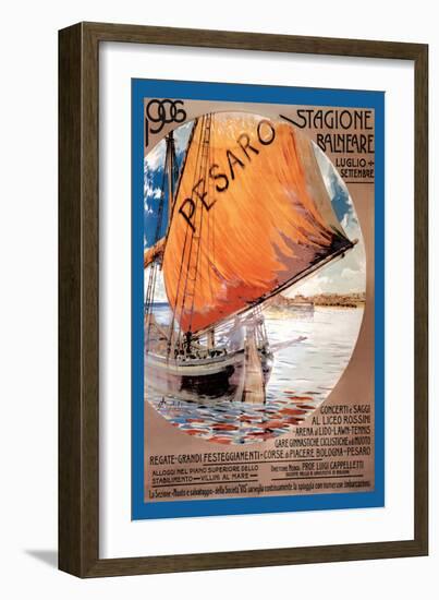 Pesaro-Luciano Castaldini-Framed Art Print