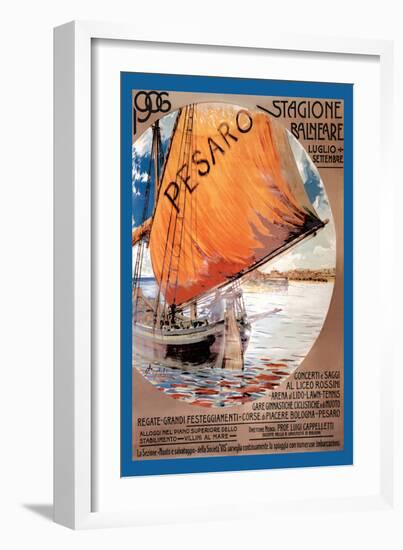 Pesaro-Luciano Castaldini-Framed Art Print