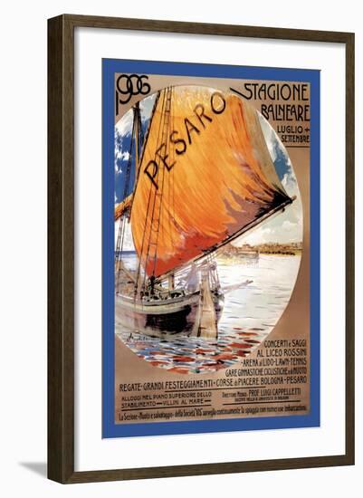 Pesaro-Luciano Castaldini-Framed Art Print
