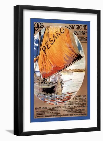 Pesaro-Luciano Castaldini-Framed Art Print