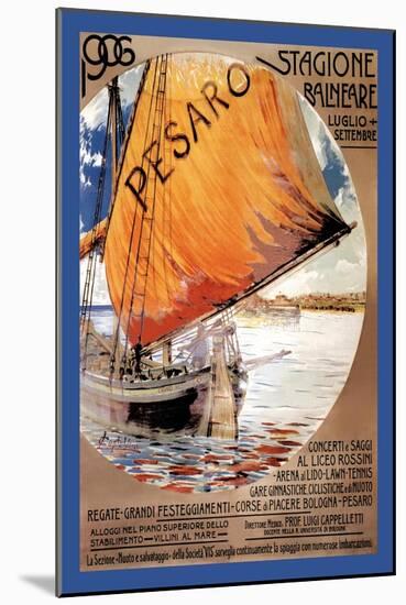 Pesaro-Luciano Castaldini-Mounted Art Print