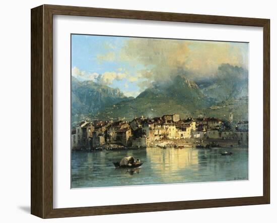 Pescarenico-Gerolamo Induno-Framed Giclee Print