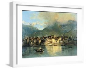 Pescarenico-Gerolamo Induno-Framed Giclee Print