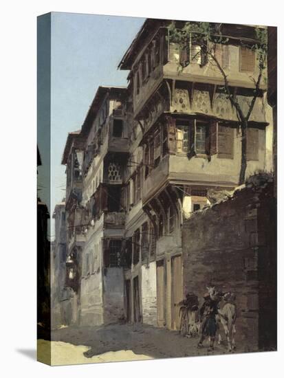 Pescembe - Bazar à Constantinople-Alberto Pasini-Stretched Canvas