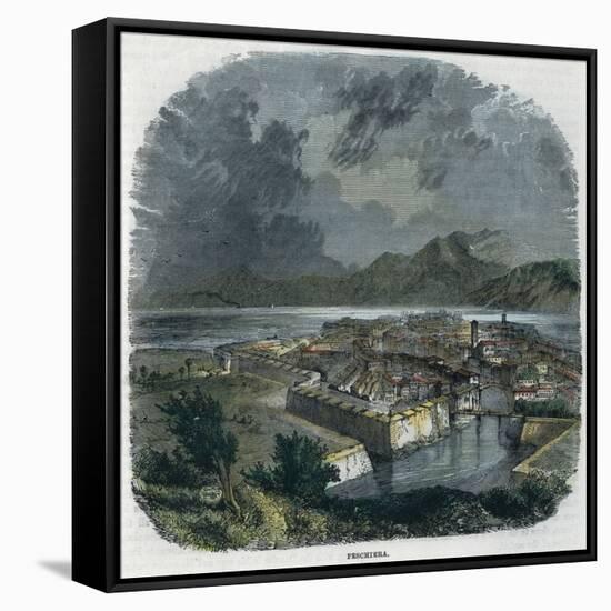 Peschiera Del Garda, Italy, C1875-null-Framed Stretched Canvas