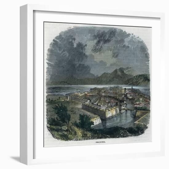 Peschiera Del Garda, Italy, C1875-null-Framed Giclee Print