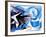 Pessimism and Optimism-Giacomo Balla-Framed Giclee Print